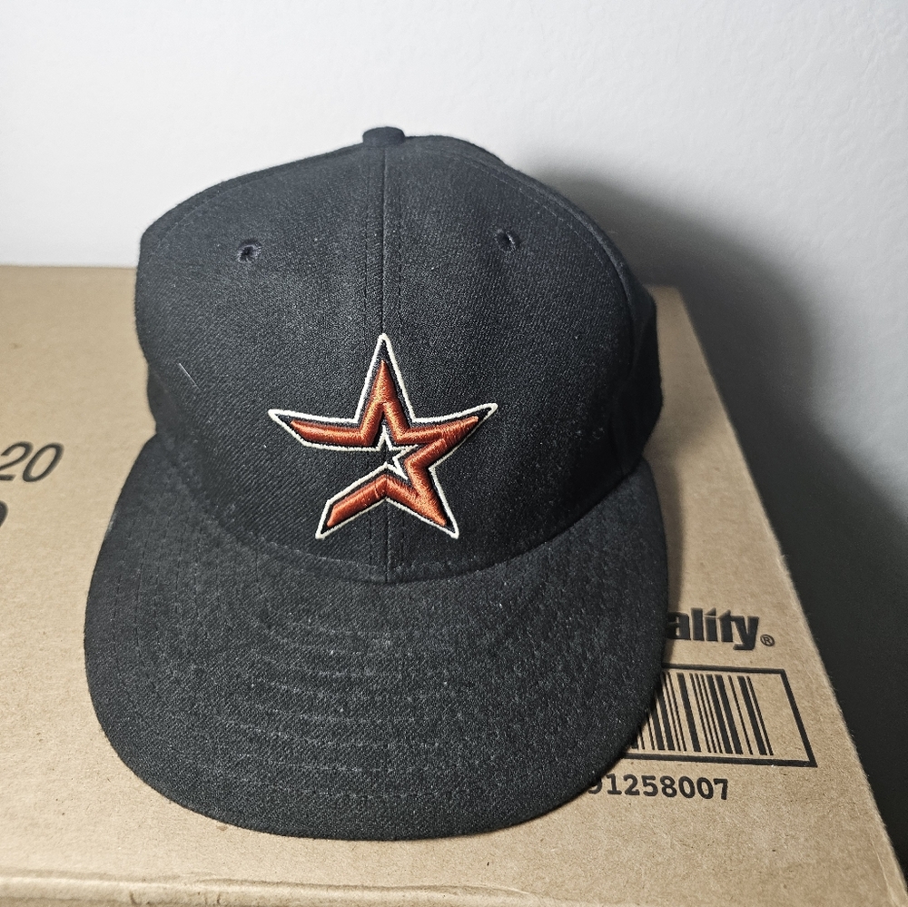 Vintage new era astros hat made in usa